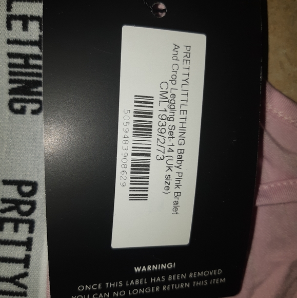 New Baby Pink Loungewear Set - Picture 10 of 10